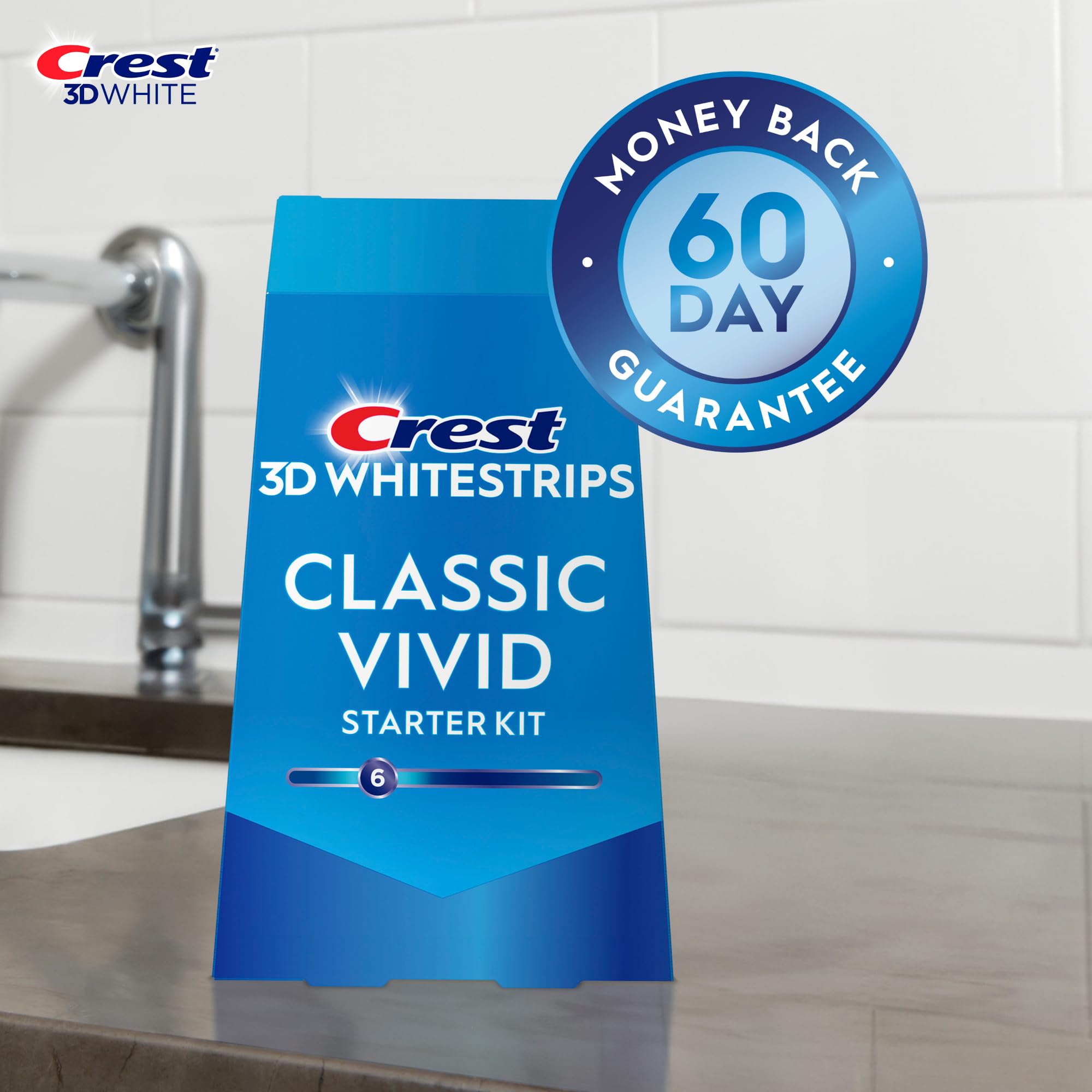 Crest detalle del gel de las tiras que ofrece blanqueado seguro para esmalte