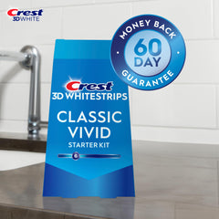 Crest detalle del gel de las tiras que ofrece blanqueado seguro para esmalte