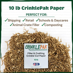 CrinklePak en exhibición de tienda, mejora la presentación del producto