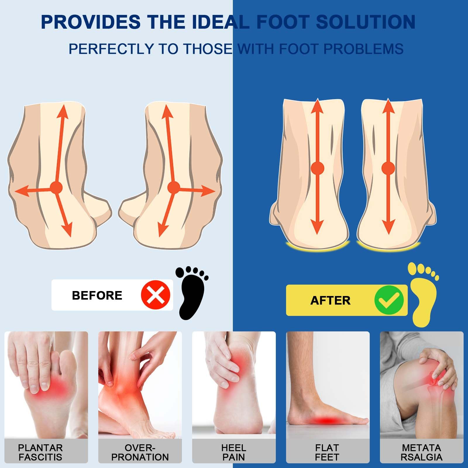 crinova close-up del gel y espuma que ofrece amortiguación efectiva