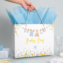 Crisky bolsa con regalos dentro para visualizar capacidad práctica