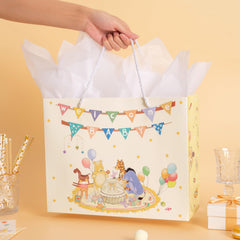 Crisky tarjeta de 7x5 pulgadas, espacio para dedicatoria personalizada
