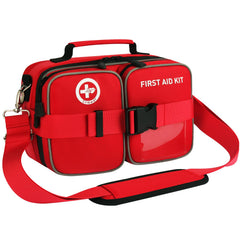 Crmea vista frontal del estuche resistente y compacto con asa, protección inmediata