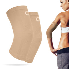 Crucial Compression vista frontal del empaque que muestra el par y confianza