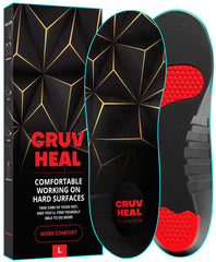 CRUVHEAL planta frontal en empaque mostrando ajuste y comodidad