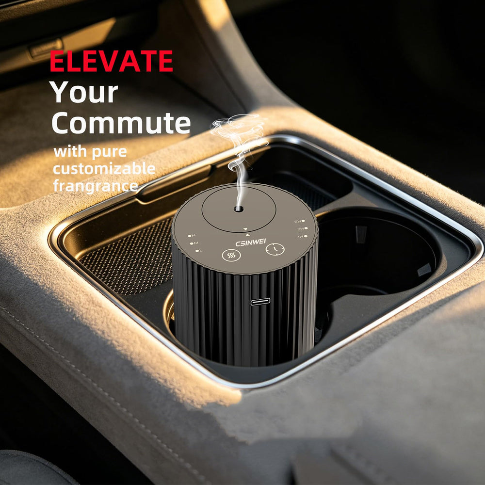 csinwei difusor en portavasos de coche mejora el ambiente al conducir