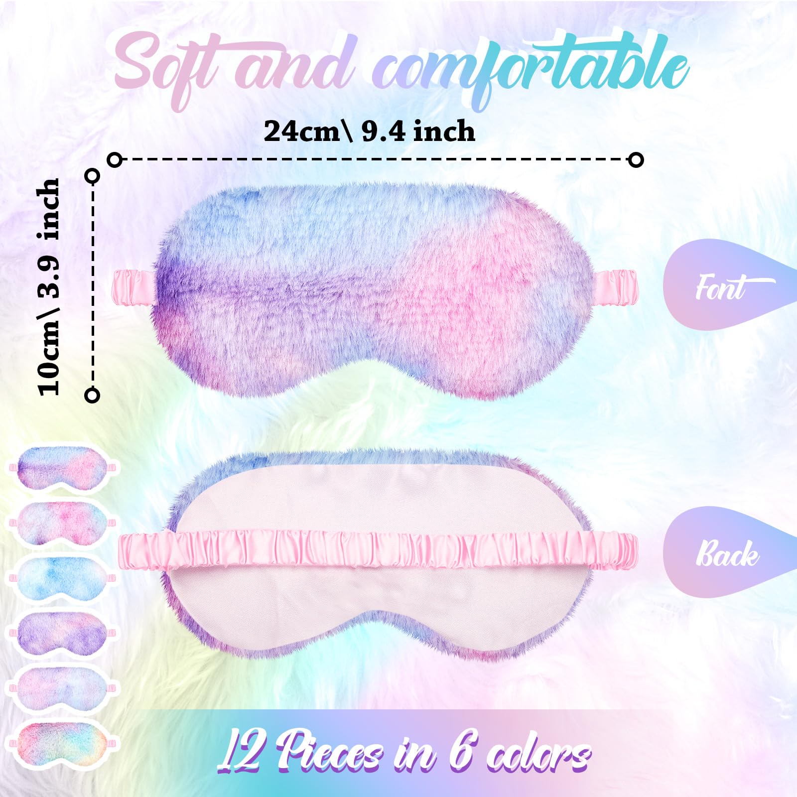 Textura de peluche Cuffbow ampliada que sugiere suavidad y tacto relajante