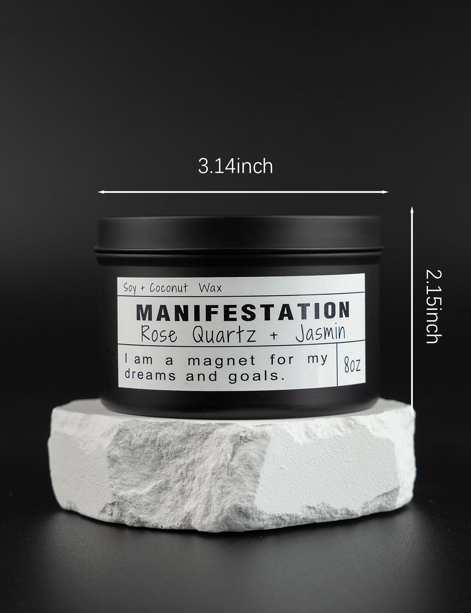 CULACEE comparación de tamaño 8 oz junto a objetos, ayuda a visualizar escala