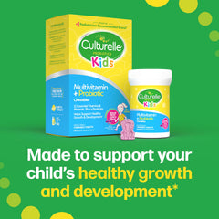 Culturelle caja y botella colocadas para ver diseño del producto