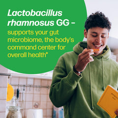 Culturelle listado de ingredientes SlimBiotics mostrando combinación probiótica
