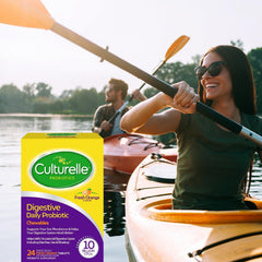 Culturelle en cocina junto a frutas para uso diario y conveniencia