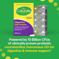 Culturelle etiqueta con información nutrimental y dosis clara