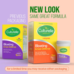 Culturelle etiqueta cercana mostrando ingredientes clave y transparencia