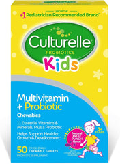 Culturelle frente del empaque mostrando 90 tabletas y beneficios esenciales