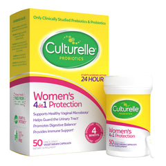 Culturelle envase frontal para mujeres mostrando beneficio integral