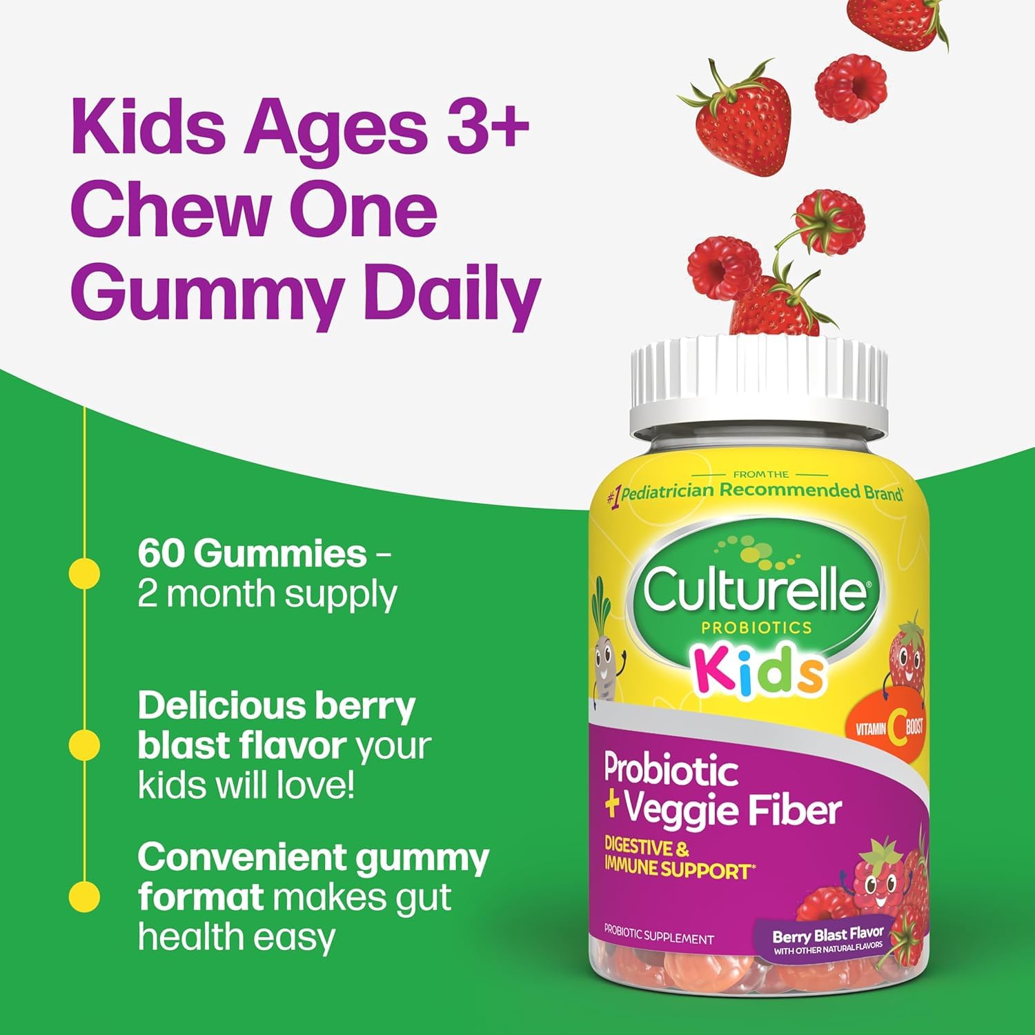Culturelle gomita en mano para mostrar tamaño y facilidad de uso