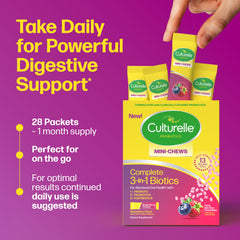 Culturelle masticables junto al desayuno sugiriendo integración en la rutina