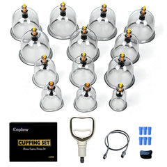 Cupluw set frontal mostrando todas las piezas y facilidad de uso