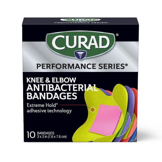 CURAD empaque frontal mostrando 10 unidades y beneficio de protección