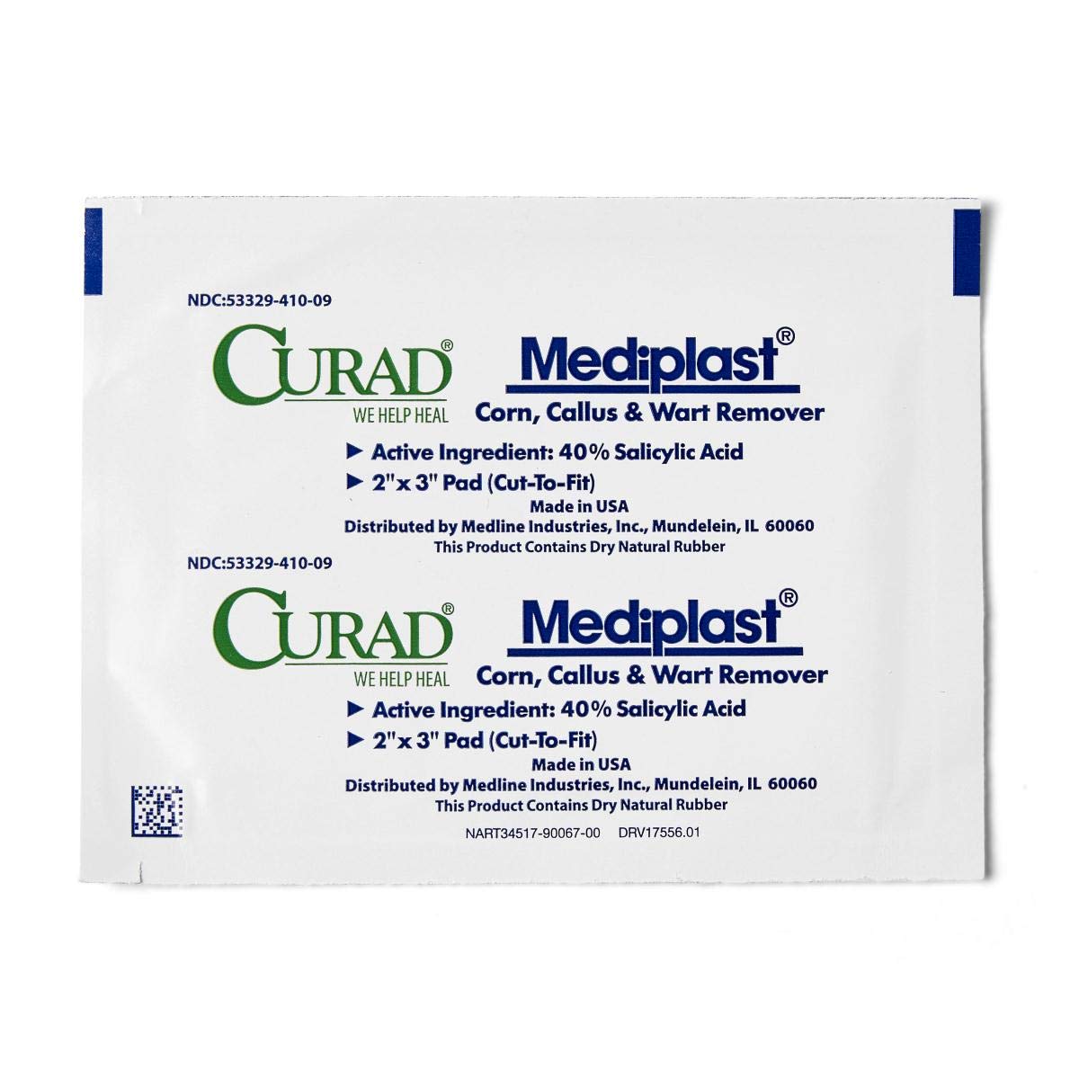 Curad Mediplast frente del empaque con información clara y uso práctico