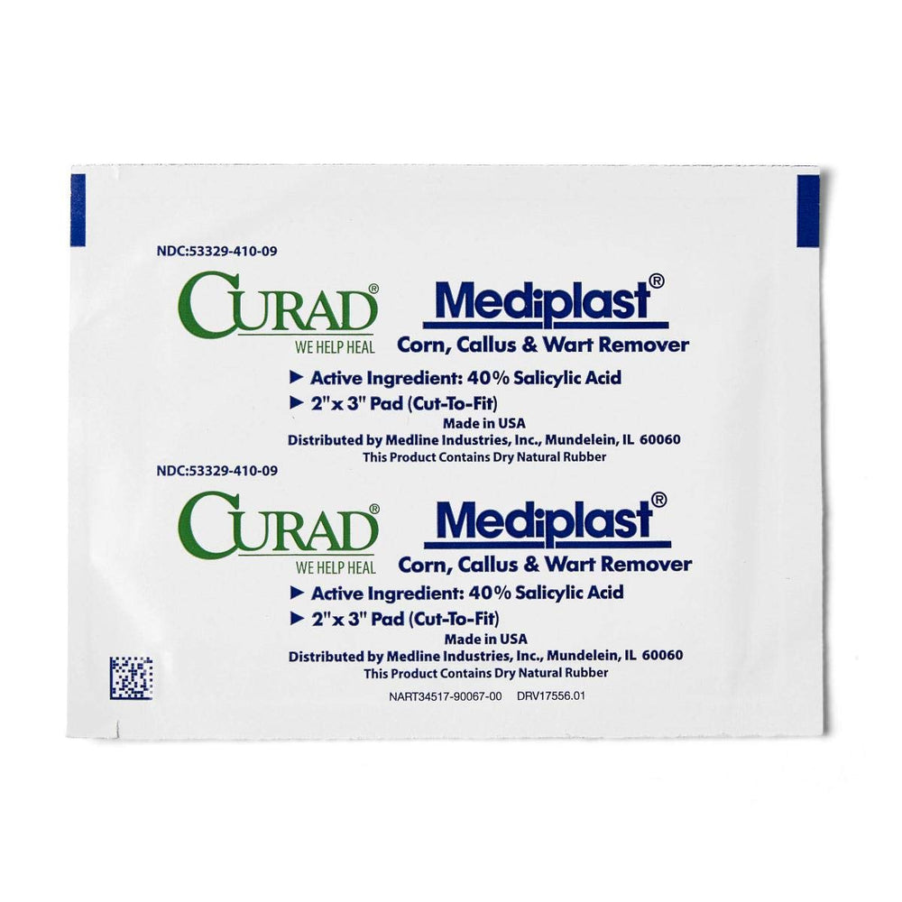 Curad Mediplast frente del empaque con información clara y uso práctico