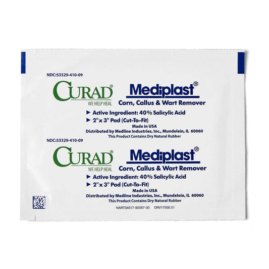 Curad Mediplast frente del empaque con información clara y uso práctico