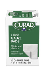 Curad Pro-Gauze núcleo de celulosa que dispersa fluidos