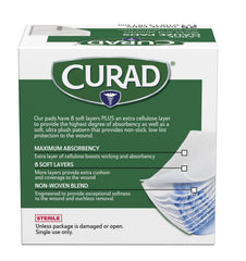 Curad Pro-Gauze usado para limpiar y proteger una herida