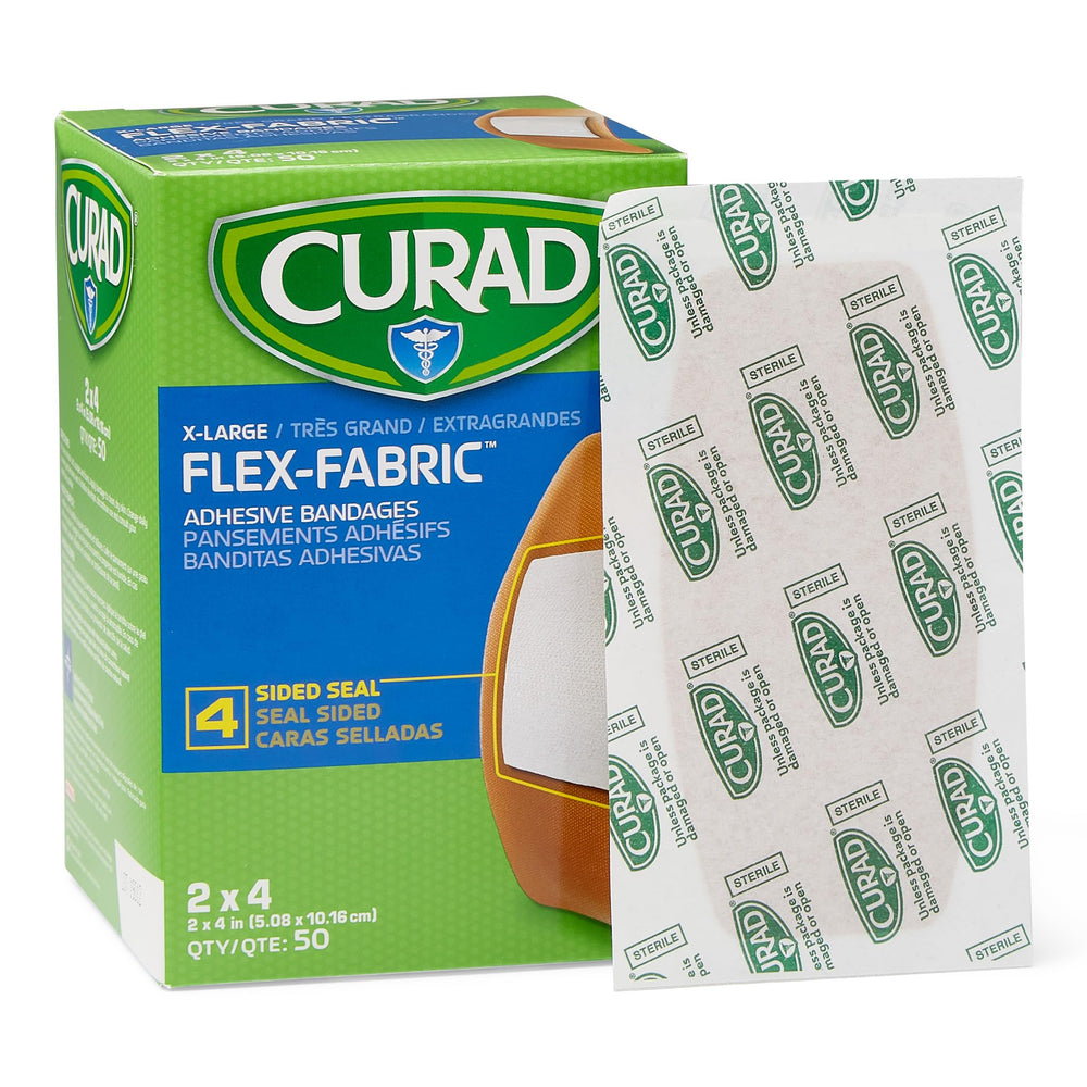 Curad almohadilla no adherente demostrando retirada fácil