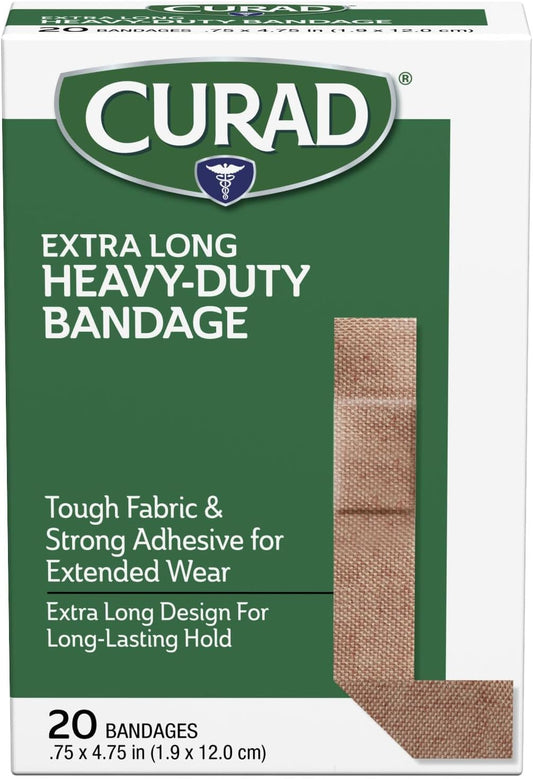 Curad embalaje frontal con 40 vendajes, conserva y protege