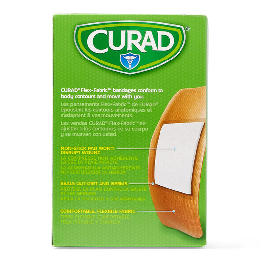 Curad textura del tejido flexible que permite movimiento cómodo