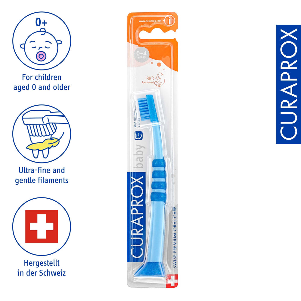 Curaprox primer plano de 5.500 filamentos Curen para limpieza delicada