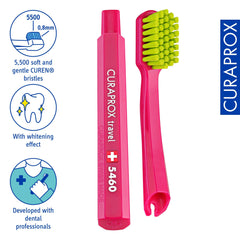 Curaprox CPS prime colores y tamaños 07 y 09 limpiando espacios interdentales