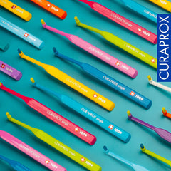 Curaprox en un kit de ortodoncia, herramienta profesional para casa