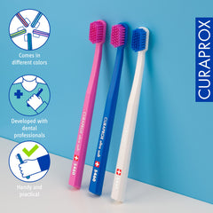 Curaprox CS 5460 cabezal compacto accesible para zonas difíciles y encías