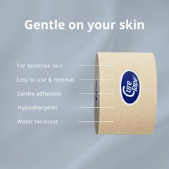 CureTape Gentle detalle de textura que muestra transpirabilidad y suavidad