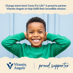 Cures For Life: sello de pruebas de laboratorio, confianza en pureza.