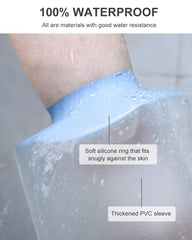 CureSquad en ducha demostrando protección de vendaje contra agua