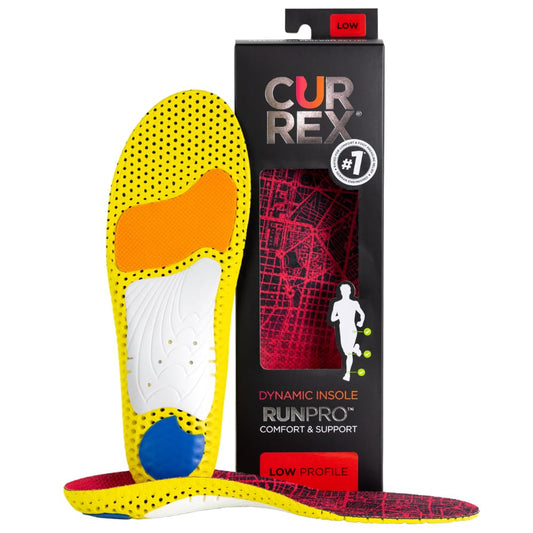 CURREX packaging frontal mostrando las plantillas y beneficios de soporte