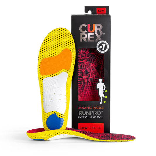 currex runpro vista frontal con perfil para mayor amortiguación