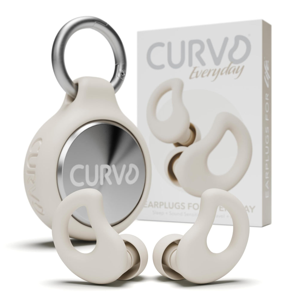 CURVD vista frontal del empaque mostrando beneficios y color Honey