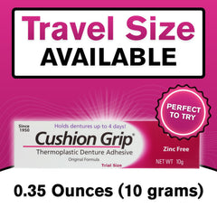 Cushion Grip textura del adhesivo mostrando consistencia acolchada y confort