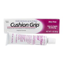 Cushion Grip frente del empaque mostrando presentación y beneficio de ajuste