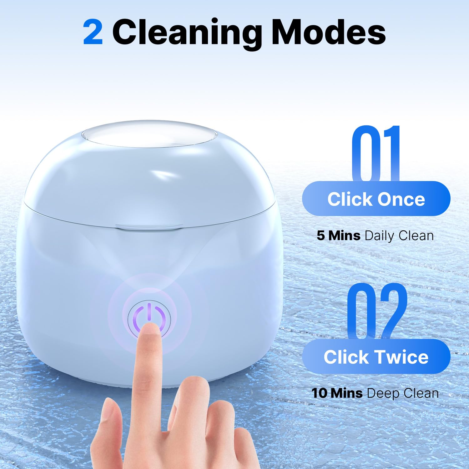 CXRUY comparación de tamaño con una mano para visualizar capacidad 200 ml