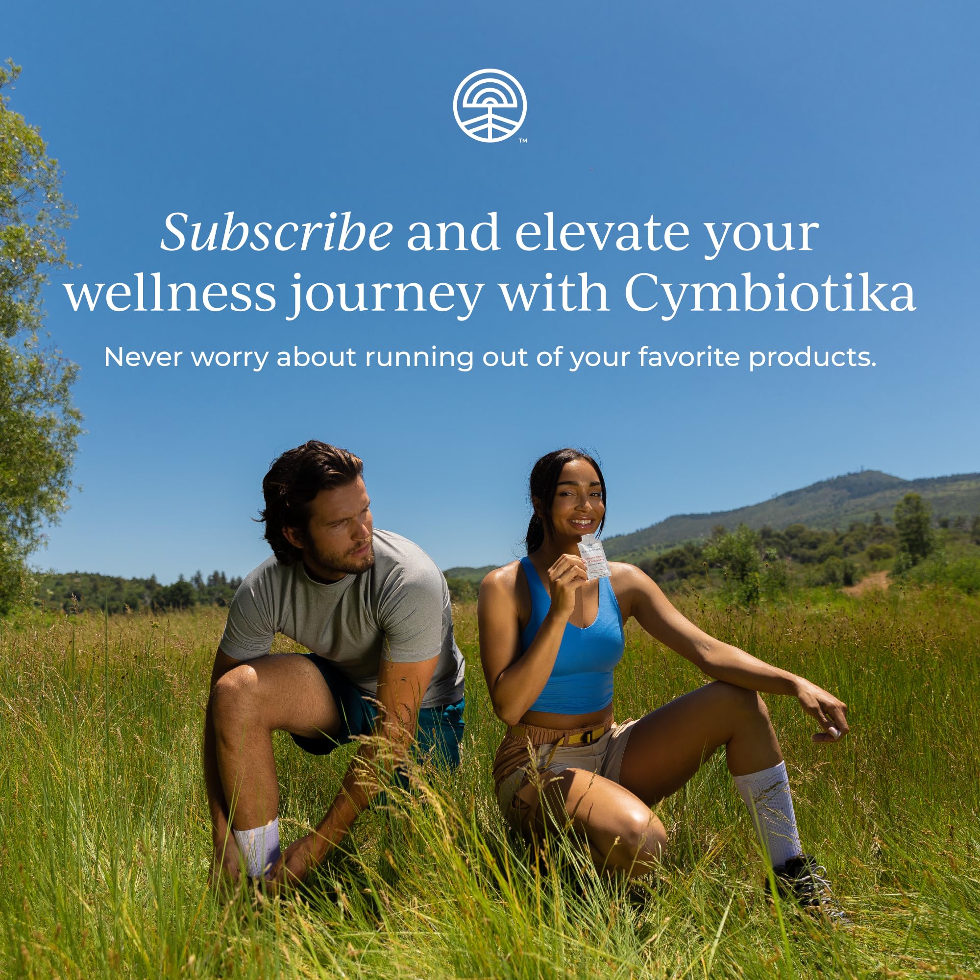 CYMBIOTIKA producto en ambiente lifestyle mostrando uso cotidiano