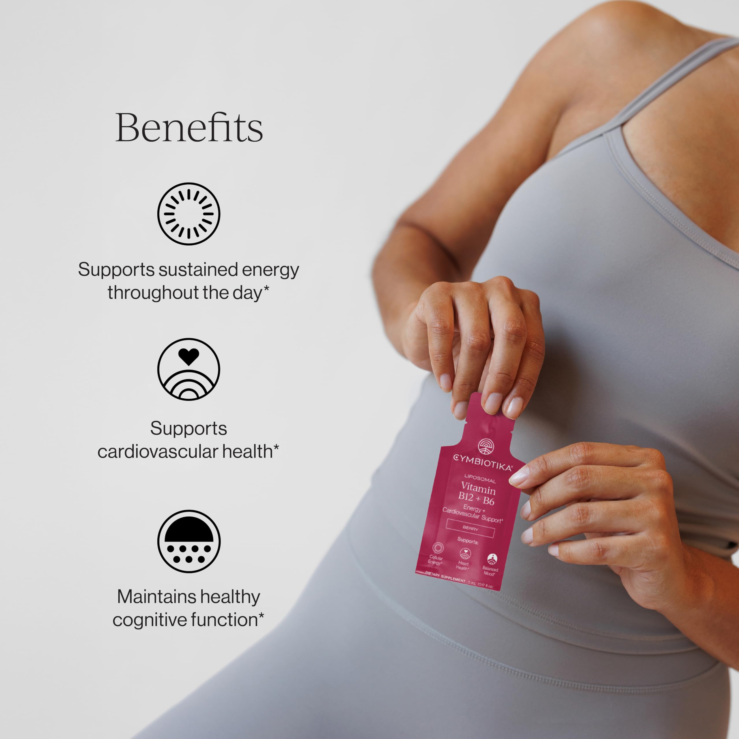 CYMBIOTIKA caja con 28 sobres Wild Berry para suministro mensual