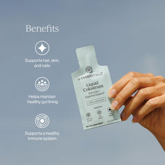 CYMBIOTIKA sobre individual Sea Salt Vanilla listo para consumo y portabilidad