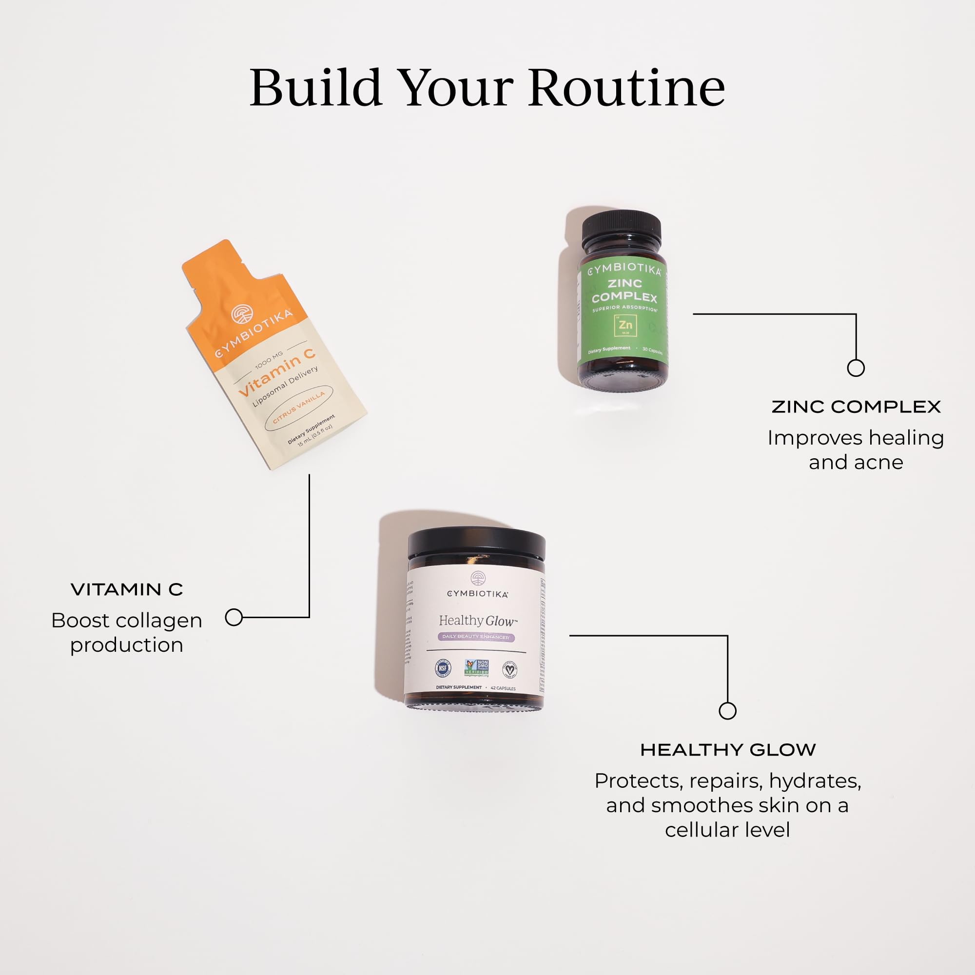 CYMBIOTIKA enfoque en sabor cítrico-vainilla que mejora la toma diaria