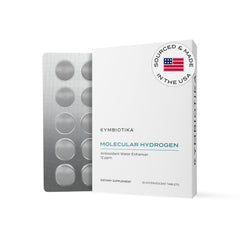CYMBIOTIKA envase frontal mostrando tabletas y beneficios