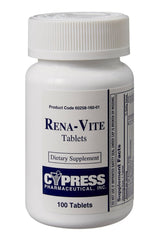 Cypress Pharmaceutical frasco frontal mostrando 100 tabletas y facilidad de uso